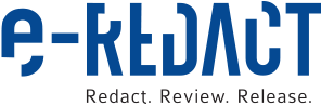 Secure document redaction software